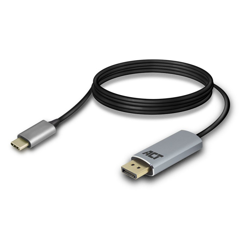 ACT AC7035  USBC naar DisplayPort Kabel  18 m