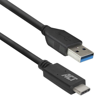 ACT AC7416 USB 32 Gen 1 USBC naar USBA 1m Zwart