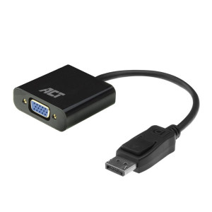 ACT AC7515 DisplayPort naar VGA Adapter Female Zip Bag