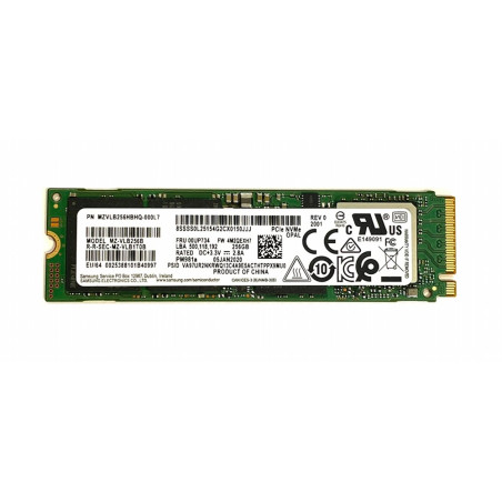 Samsung 256GB M2 NVMe SSD  Pulled