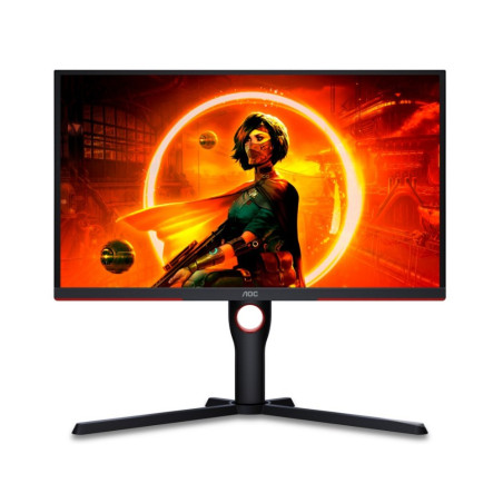 AOC 25G3ZM/BK 24.5  1920 x 1080 VA  240Hz  1ms  Zwart/Rood  Gaming Monitor