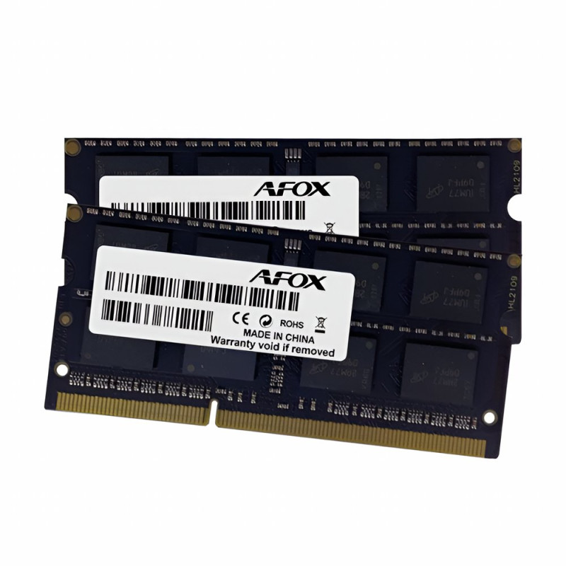 Afox 16GB Kit  2x8GB DDR4 2400  CL22  SODIMM