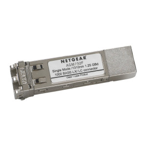 NETGEAR AGM732F  SFP Transceiver Module  125 Gbps  Single-mode  1310 nm  LC Duplex  10 km