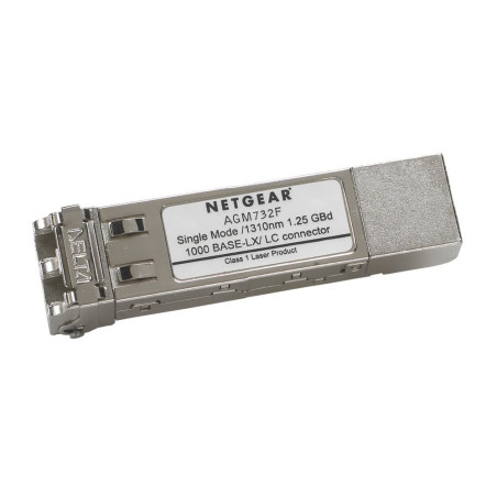 NETGEAR AGM732F  SFP Transceiver Module  125 Gbps  Single-mode  1310 nm  LC Duplex  10 km
