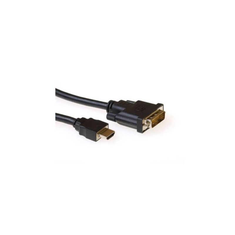 ACT AK3739  HDMI naar DVID Kabel  1 m  Zwart