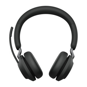 Jabra Evolve2 65MS Draadloze On-Ear Headset Zwart