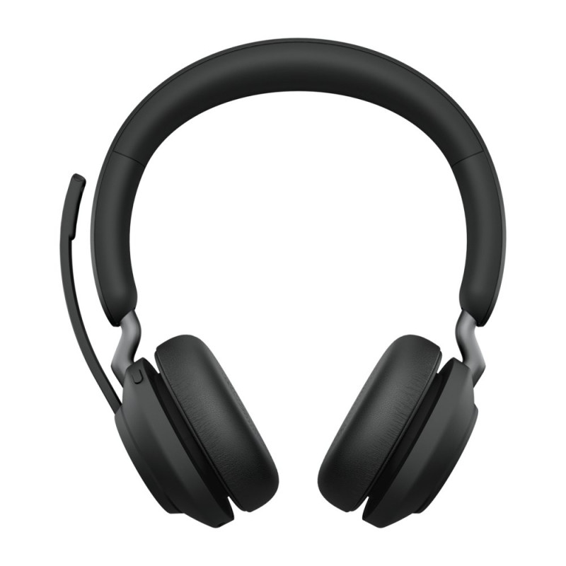 Jabra Evolve2 65MS  Draadloze On-Ear Headset  Zwart