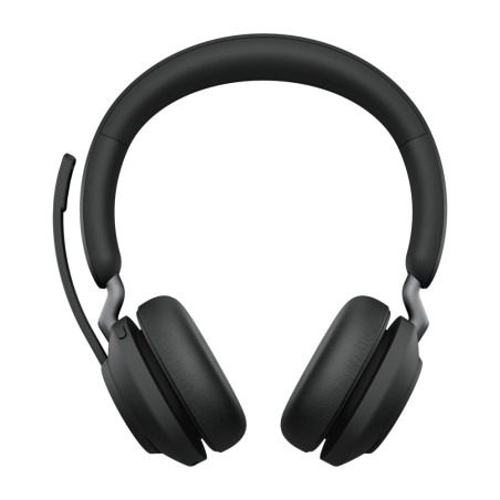 Jabra Evolve2 65MS Draadloze On-Ear Headset Zwart