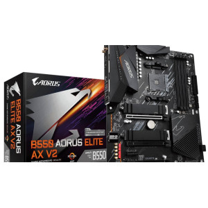 Gigabyte B550 AORUS ELITE V2  Socket AM4  AMD B550  4xDDR4  ATX  Moederbord