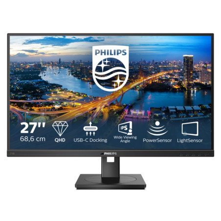 Philips 276B1/00 27 2560x1440 IPS USB-C USB-Hub 75Hz 350cd/m 10001 Contrast 178 Kijkhoek Monitor