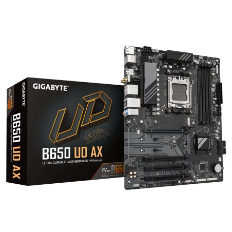 Gigabyte B650 UD AX  Socket AM5  AMD B650  4xDDR5  ATX  Moederbord
