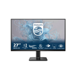 Philips 27E2N1100L00 27 Full HD VA Monitor 100Hz 1ms HDMI VGA Adaptive Sync LowBlue Mode FlickerFree Zwart