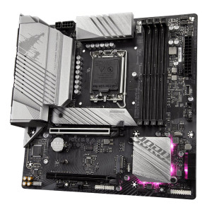 Gigabyte B760M AORUS ELITE AX  Socket LGA 1700  Intel B760  4xDDR5  MicroATX  Moederbord