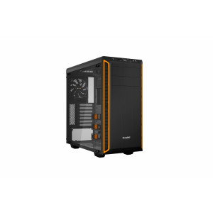 be quiet Pure Base 600 Window  Midi Tower Case  Zwart/Oranje