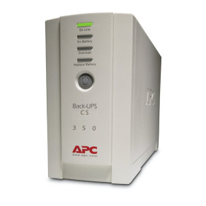 APC Back-UPS BK350EI  350 VA  4x IEC C13 Stopcontacten (3 op Accu)  AVR Spanningstabilisatie  Bescherming tegen Stroomstori
