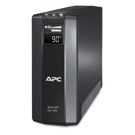 APC Back-UPS Pro BR900G-GR  900 VA UPS met LCD-scherm  5 Aansluitingen  AVR Technologie  Geavanceerde Bescherming tegen Spa