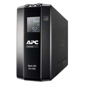 APC Back-UPS Pro BR900MI  900 VA  6x IEC C13 Stopcontacten  AVR Spanningstabilisatie  LCD-Statusdisplay