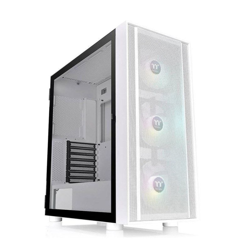 Thermaltake H570 TG ARGB Snow  Mid-Tower Case  Wit