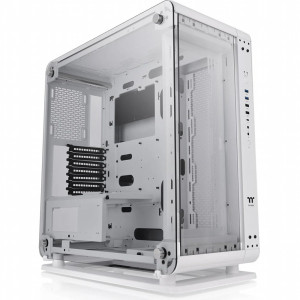 Thermaltake Core P6 TG Pro Snow  Mid Tower Case  White (CA-1V2-00M6WN-00)