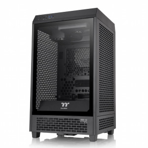 Thermaltake The Tower 200  Mini ITX Case  Zwart (CA-1X9-00S1WN-00)