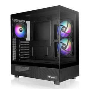 Thermaltake View 270 Plus TG ARGB  Mid Tower Case  Zwart (CA-1Y7-00M1WN-01)