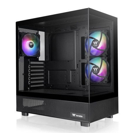 Thermaltake View 270 Plus TG ARGB  Mid Tower Case  Zwart (CA-1Y7-00M1WN-01)