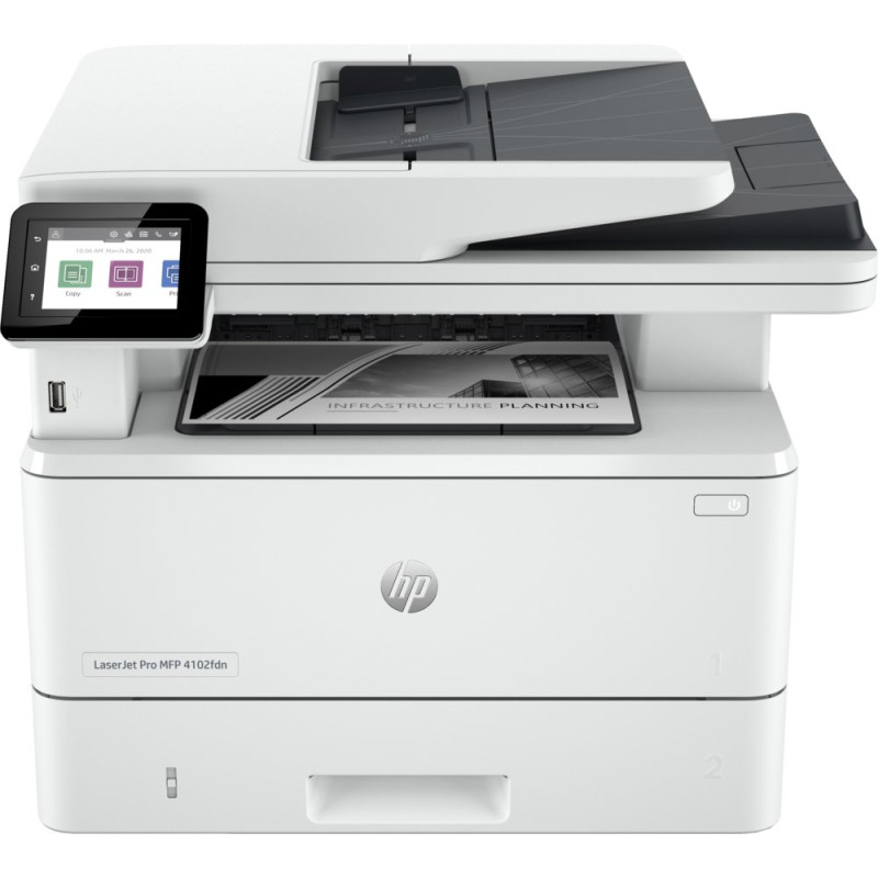 HP LaserJet Pro MFP 4102fdn AiO  1200 x 1200 DPI  Zwart/Wit