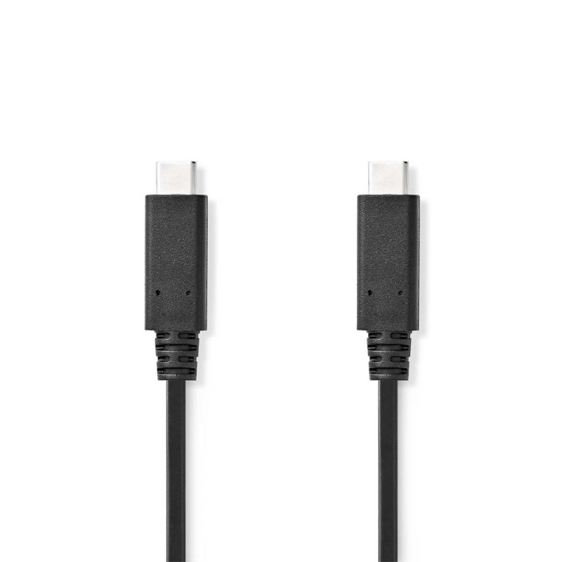 Nedis CCGL64750BK10  USB 3.2 Gen 2  USB-C naar USB-C  1m  Zwart