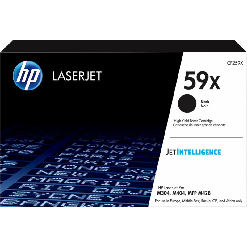 HP 59X Originele LaserJet Tonercartridge Zwart  High-Capacity