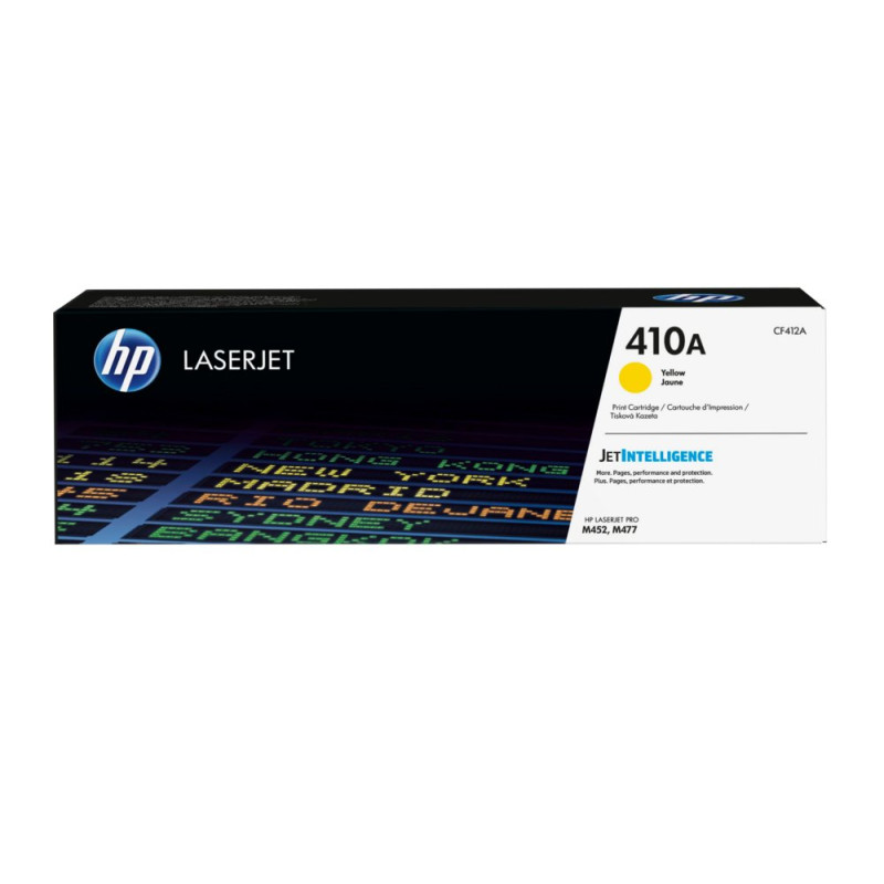 HP 410A (CF412A)  Tonercartridge  Origineel  Geel  LaserJet  Normaal rendement