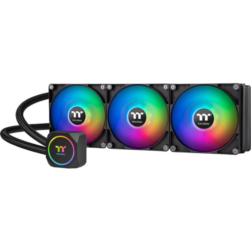 Thermaltake TH420 ARGB Sync  420 mm AIO Liquid Cooler  Zwart