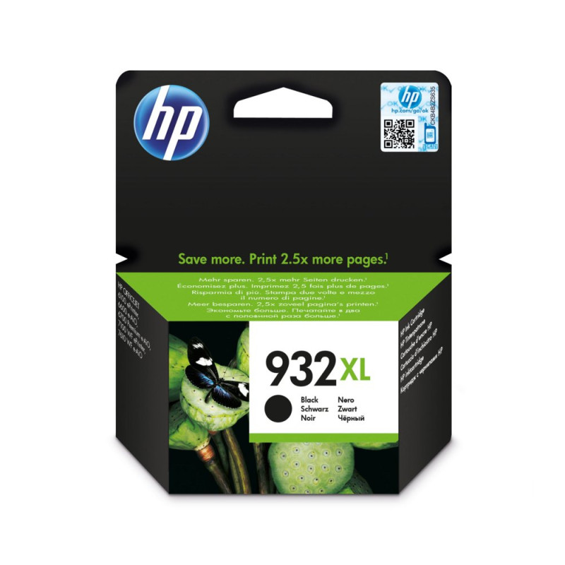 HP 932XL  Originele HighCapacity Zwarte Inktcartridge