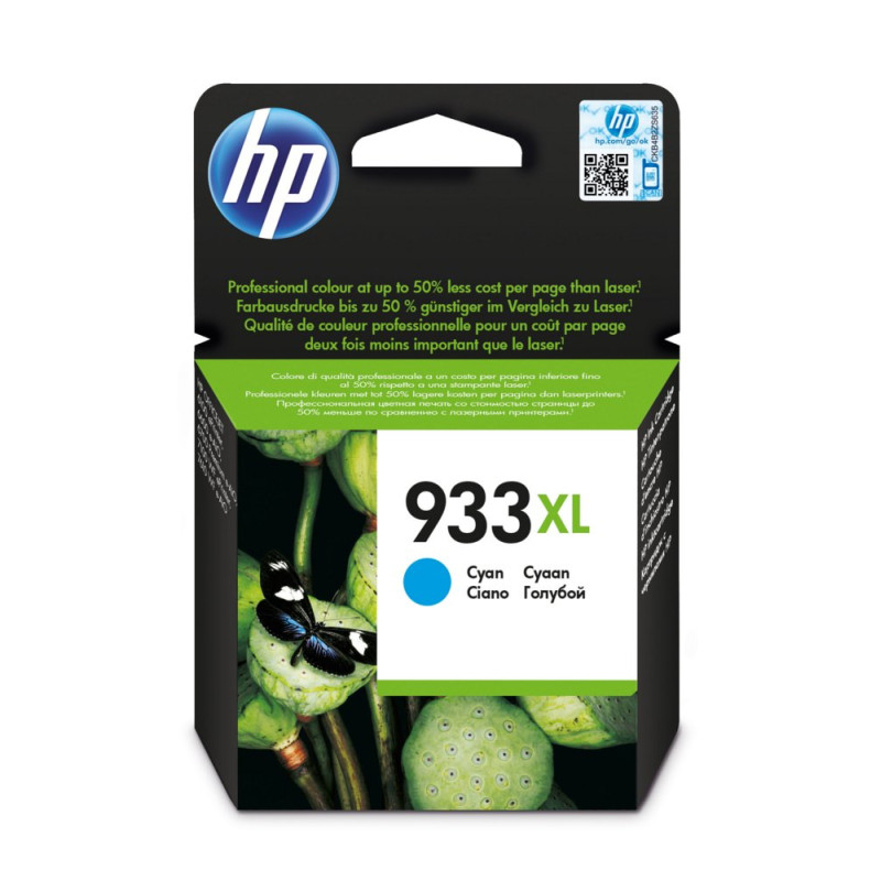 HP 933XL  Originele HighCapacity Cyaan Inktcartridge