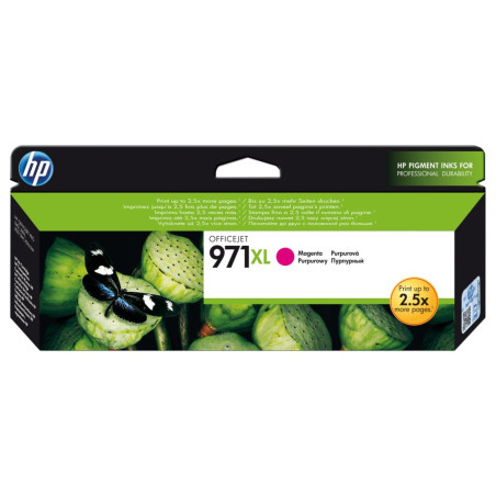 HP 971XL  Originele Inktcartridge  High-Capacity  Magenta