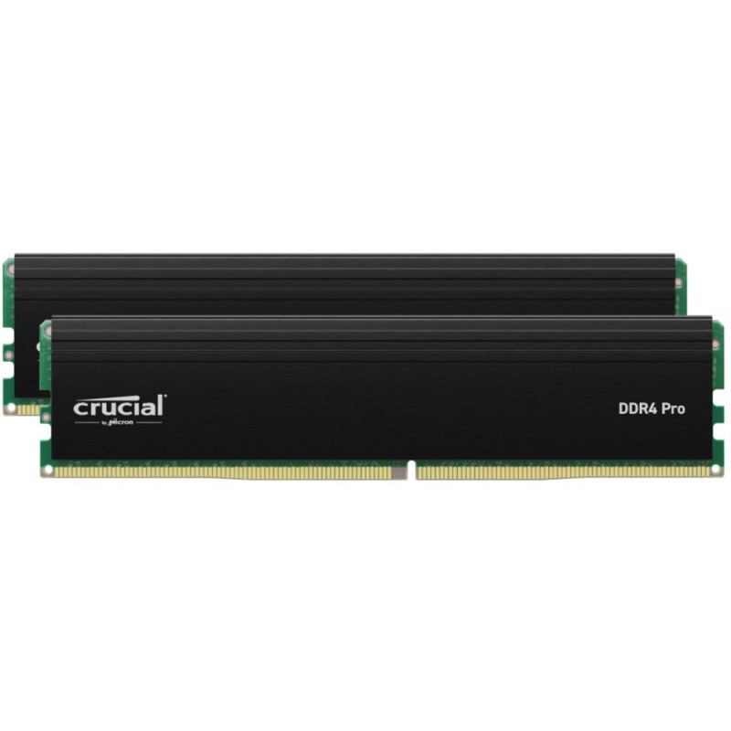 Crucial Pro  64GB 2x32GB DDR4  3200MHz  DIMM  CL22  Geheugenmodule  RAM