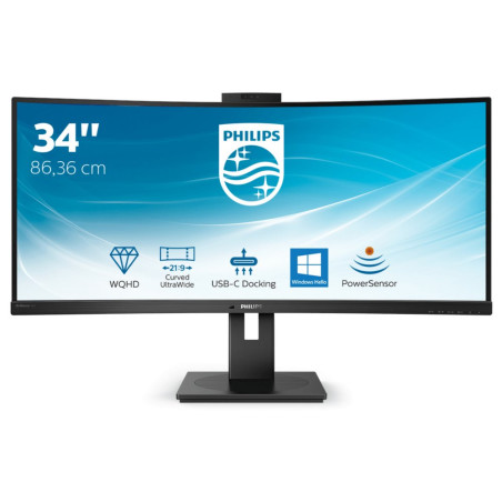 Philips Brilliance 346P1CRH/00 34 3440x1440 VA 100Hz Ultrawide Monitor