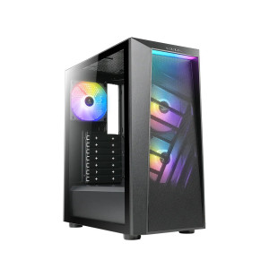 Case Azza Sentinel  Midi Tower  RGB  Zwart