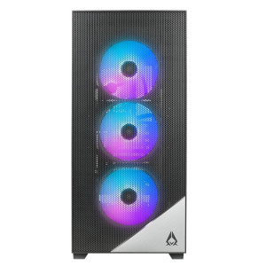 Azza Aero 480 RGB  Midi Tower Case  Zwart
