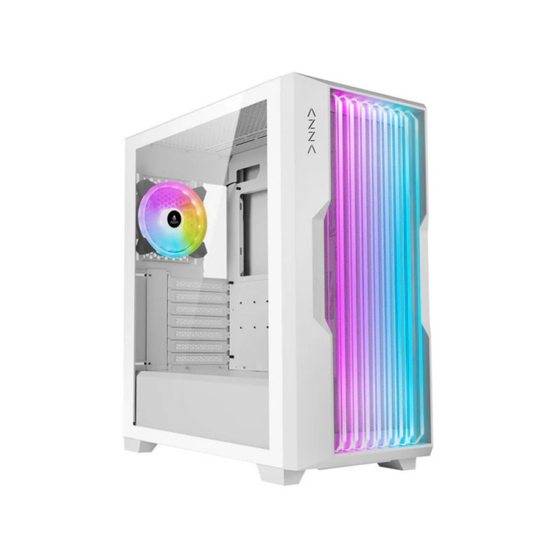 Azza Guardian 520 RGB  Midi Tower Case  Wit