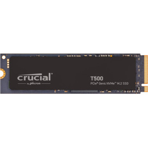 Crucial T500  1TB NVMe SSD  M.2  Gen4  7.300MB/s Lezen  6.800MB/s Schrijven
