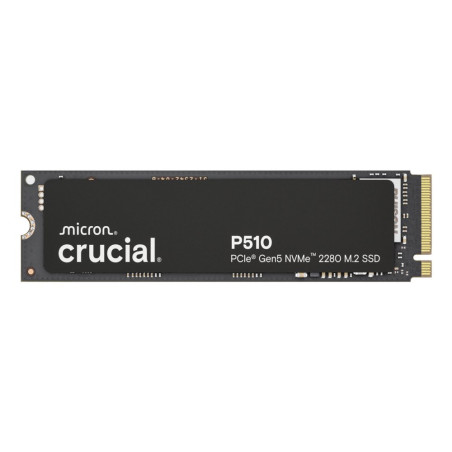 Crucial P510  2TB NVMe SSD  M.2  Gen5  11.700MB/s Lezen  9.500MB/s Schrijven