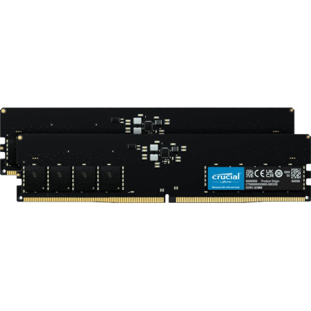 Crucial 64GB 2x32GB DDR5 4800MHz DIMM CL40 Geheugenmodule RAM