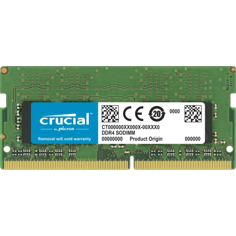 Crucial  1x32GB DDR4  3200MHz  SODIMM  CL22  Geheugenmodule  RAM