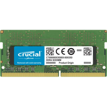 Crucial 1x32GB DDR4 3200MHz SODIMM CL22 Geheugenmodule RAM