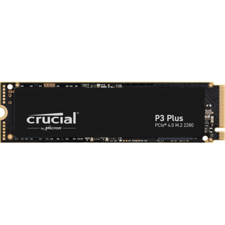 Crucial P3 Plus  4TB NVMe SSD  M.2 Gen4  4.800MB/s Lezen  4.100MB/s Schrijven