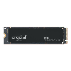 Crucial T705  4TB NVMe SSD  M.2 Gen5  14.100 MB/s Lezen  12.600 MB/s Schrijven
