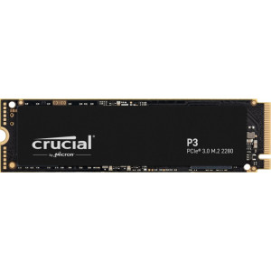 Crucial P3  500GB NVMe SSD  M2 Gen3  3500MBs Lezen  1900MBs Schrijven