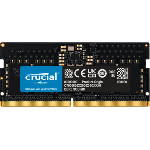 Crucial 1x8GB DDR5 4800MHz SODIMM CL40 Geheugenmodule RAM