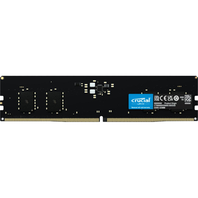 Crucial  1x8GB DDR5  4800MHz  DIMM  CL40  Geheugenmodule  RAM