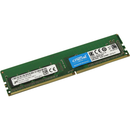 Crucial 1x8GB DDR4 2400MHz DIMM CL17 Geheugenmodule RAM